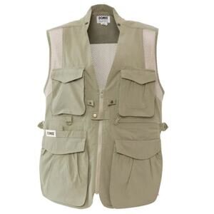 Domke PhoTOGS Utility Photographer Fishing Vest Khaki Tan Sand XL Tactical Cargo